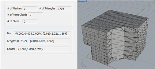 Initial Mesh prior to Convex Hull