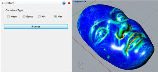 Max Curvature Analysis Results Max Curvature Analysis Results