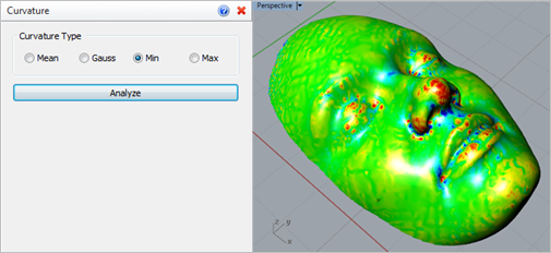 Min Curvature Analysis Results Min Curvature Analysis Results