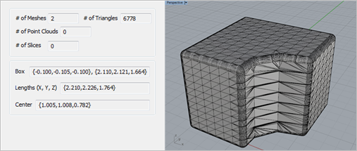 A second Mesh added after a positive 3.0 Offset A second Mesh added after a positive 3.0 Offset