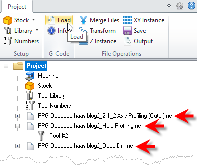 G-Code Browser: Load g-code file menu item