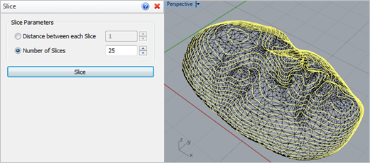 Optional Slice Parameters Optional Slice Parameters