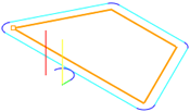 Use Midpoint of Longest Curve