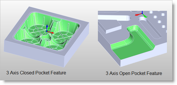 Some 3 Axis Feature Examples Some 3 Axis Feature Examples