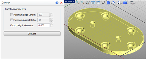 Faceting Parameters Faceting Parameters
