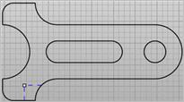 The above example shows intersection reference of 2 curves