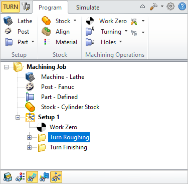 Step 1: Program Tab