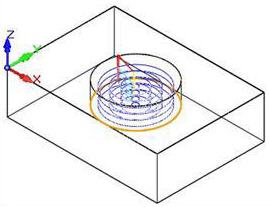 Feature/Region at Bottom - Toolpath Feature/Region at Bottom - Toolpath