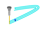 Cut Pattern = ZigZag