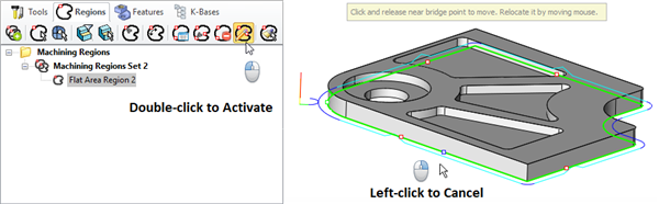 Edit Bridge Points in Selected Region - Modal Edit Bridge Points in Selected Region - Modal