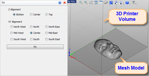Fit your Mesh Model to your Selected 3D Printer Fit your Mesh Model to your Selected 3D Printer