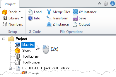 Edit the Machine MCS Edit the Machine MCS
