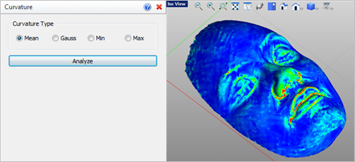 Mean Curvature Analysis Results Mean Curvature Analysis Results