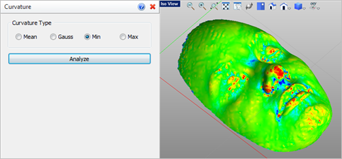 Min Curvature Analysis Results Min Curvature Analysis Results