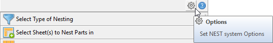 Locate the Nest Preferences Icon
