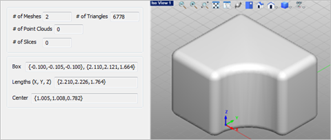 A second Mesh added after a positive 3.0 Offset A second Mesh added after a positive 3.0 Offset