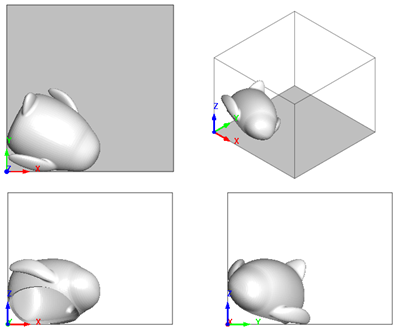 Orient to minimize bounding box Orient to minimize bounding box