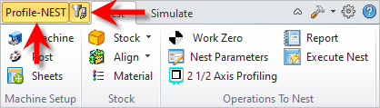 Locating the Browser Toggle Tabs