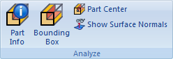 Analyze Ribbon Bar - Analyze Pane