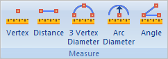 Analyze Ribbon Bar - Measure Pane