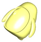 Select the mesh you want to generate support for.